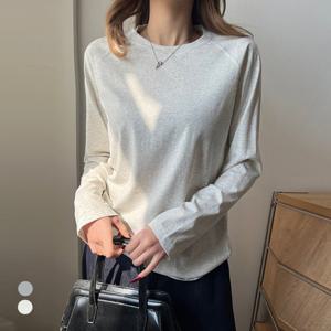 [카라]KARRA 레글런멜란지티셔츠_A5S0522