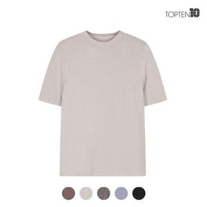 [탑텐][탑텐] 여성 소프트 립 5부 티셔츠 A_MSC3TS2001
