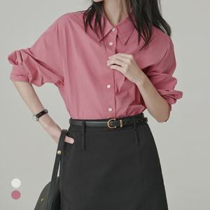 [카라]KARRA (77까지)체리블러썸버튼셔츠_A5S0433