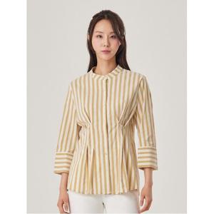 [조이너스]핀턱린넨스판줄무늬7부셔츠_JACU4-WRC120