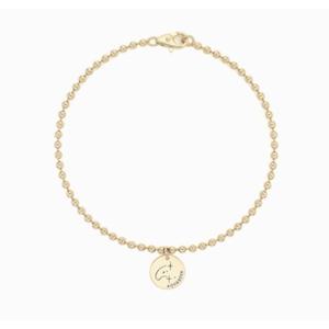 [로이드] 마이스텔라 별자리 볼체인 코인 14k 팔찌 LWB23001G