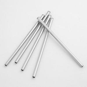 그린 일자형 304스텐 빨대 5p세트 리유저블빨대