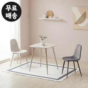 뉴올 LPM 2인용 식탁세트 신혼 주방 2인 의자(700)