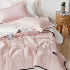 샤베트 햄프 안티모스 여름 누빔이불 패드세트 Q