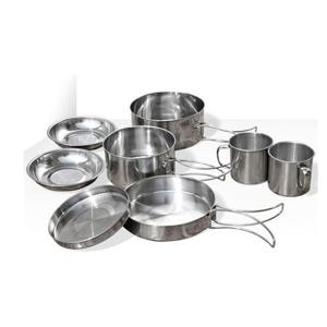 M570 캠핑용 스텐 쿠커 8종 Set 코펠 식기 냄비