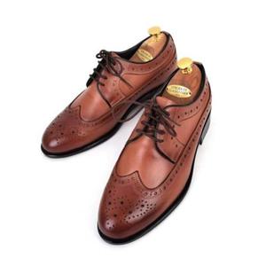 남자 소가죽 펀칭 수제 구두