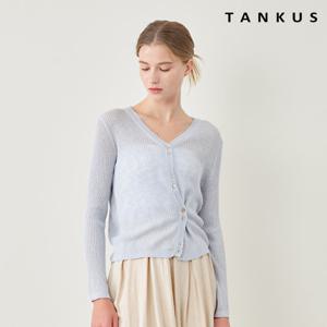 [탱커스]브이넥 랩 니트 가디건 (TX2CD006L0)