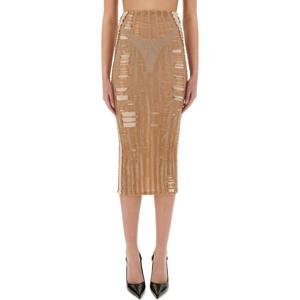 디젤 리핏 하이웨이스트 바디콘 스커트 A19220 0BJBI33S