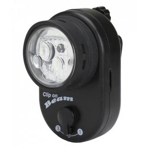 아사히 전기 화성 스마일 키즈 자전거 라이트 3 LED 앞 바구니 용 클립 라이트 블랙 AKU-4304