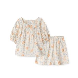 [오르시떼]여아동 F011 로마신화 7부소매+3부팬츠 set OR25SG7AF011