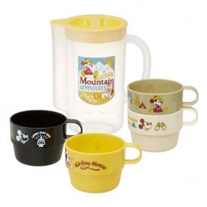 미키마우스 아웃도어 4단 컵 물통(병) 캠핑세트