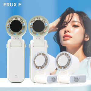 (4개) 프럭스F 4단 BLDC모터 휴대용 냉각 선풍기 3초 쿨링패드 핸디형 무선 미니 선풍기 3600mAh