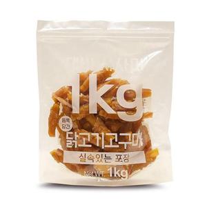 테비 사사미 실속포장 1kg (닭고기와 고구마) (강아지 간식)