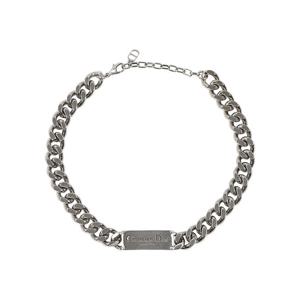 디올 체인 링크 목걸이 N1971HOMMT 000