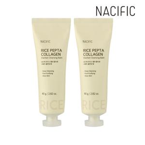 네시픽 라이스 펩타 콜라겐 샤베트 클렌징 밤 80g x2개