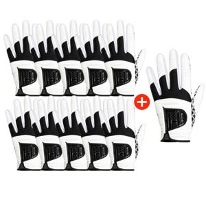 10+1 지맥스 핸즐 실리콘 코팅 연습용 블랙 남성 왼손 골프장갑