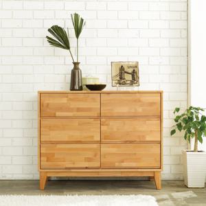 아이앤 리안엘다원목1200와이드서랍장WT