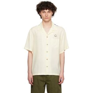 25 FW 몽클레어 남성 오프 화이트 메르세데스 벤츠 바이 니고 새틴 셔츠 252171M192000