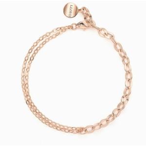 [로이드] 주문제작 체인믹스 원형 웨이브 코인 14k 팔찌 LWB21089G