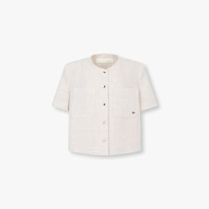 [지컷]스냅버튼 트위드자켓 (7255210101)