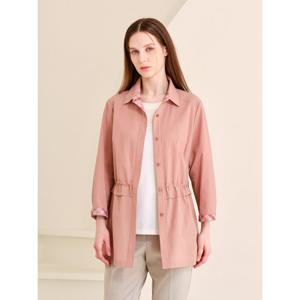 [마담엘레강스] 페플럼 체크배색 시어서커 자켓 K251JK02