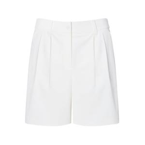 헤지스골프  (HWPA5B354OW) 화이트 턱장식 반바지