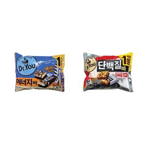 오리온 닥터유 에너지바 미니 310g+단백질바 미니 324g (총2개)