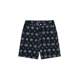 [에비수]모노그램 발염 데님 반바지_EX1MDH901_ID