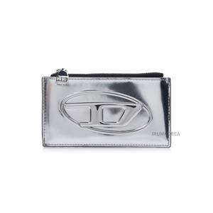 [디젤] SS25 남성 D로고 지퍼 카드지갑 X10270 PS202 H0535