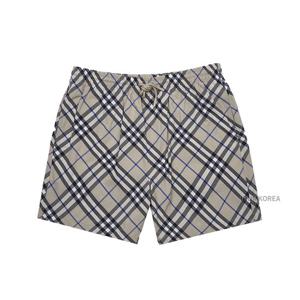 [버버리] SS25 남성 체크 반바지 수영복 8087336 M E24 MW FOR B9629