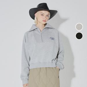 [버커루]여성 반집업 긴팔 맨투맨 티셔츠 B243TS510P