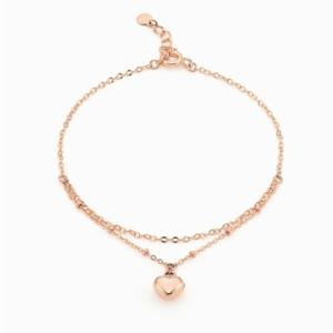 [로이드] 주문제작 하트 참 14k 팔찌 LWB21042G