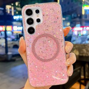 갤럭시S23 플러스 울트라 FE 맥세이프럭셔리 글리터펄젤리케이스