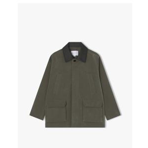 리버클래시 25S/S 카키 칼라 배색 트렌치 코트 LLS20501