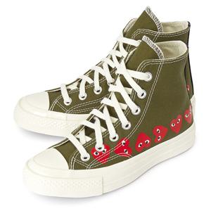 꼼데가르송 멀티하트 척테일러 70 하이 스니커즈 AZ K116 001 1