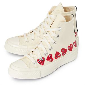 꼼데가르송 멀티하트 척테일러 70 하이 스니커즈 AZ K116 001 2