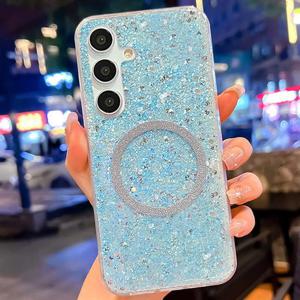 갤럭시퀀텀6 A56 5G 맥세이프 럭셔리 글리터 펄 심플 젤리케이스