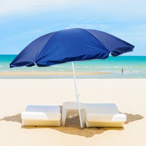 싸파 비치블루 2단 37형 소형 파라솔 그늘막 낚시 파라솔