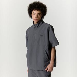 [리복]에센셜 반팔 아노락 차콜 REJU5EA02_CG