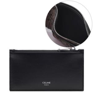 [셀린느] 25SS 남성 트리옹프 캔버스 지퍼 카드지갑 (10B682GC3 02SI 25S)