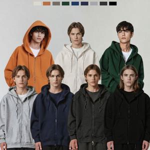 커플시밀러룩 기모안감 후드집업 4XL까지 빅사이즈