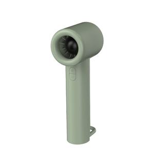 휴대용 무선 선풍기 초경량 핸디 손풍기 야외 차량용 저소음 올리브