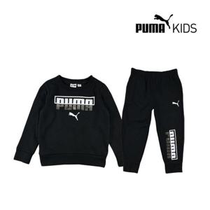 [푸마 키즈]푸마키즈 상하세트(PFA21V72-02370_BK)