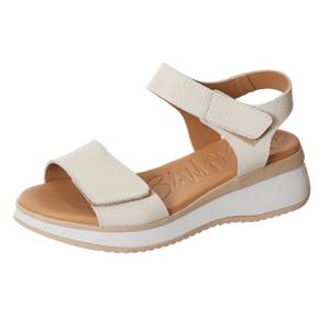 소다 글로벌 슈스파 여성 발편한 전체쿠션 찍찍이 샌들 HID547 (아이보리)