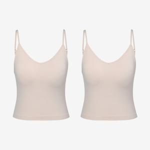 [[세컨스킨]] [SET] 심리스 캡내장 브라미 2종