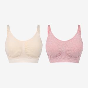 [[세컨스킨]] [SET] 심리스 모달 멜란지 맥시 캐미브라 2종