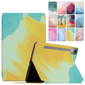 레노버 아이디어탭프로 12.7 수채화 유화 프린팅 플립가죽케이스