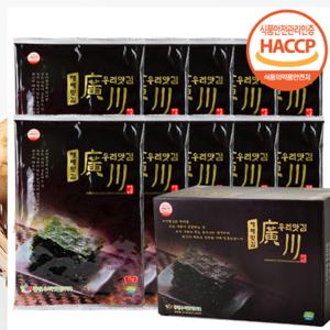 [광천김] 광천 우리 재래전장김 20g x 10봉