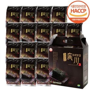 [광천김] 광천 우리 재래식탁김 12g x 15봉