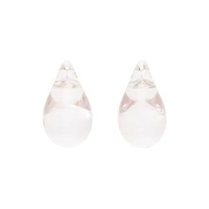 Bottega Veneta 귀걸이 투명 드롭 이어링 241798F022019